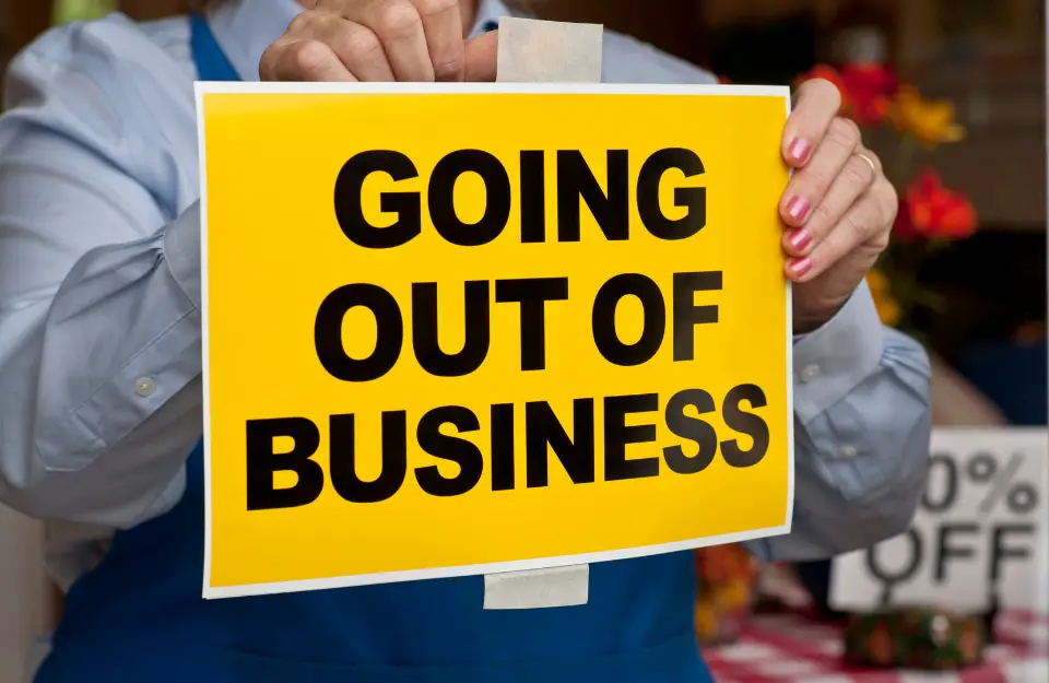 Companies Go Out Of Business Due To 2021 Recession